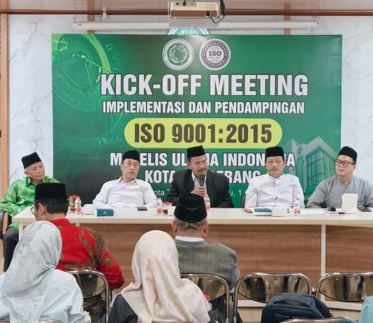 Tingkatkan Kualitas Tata Kelola Organisasi, MUI Kota Tangerang Gelar Kick-Off Meeting Implementasi ISO 9001:2015