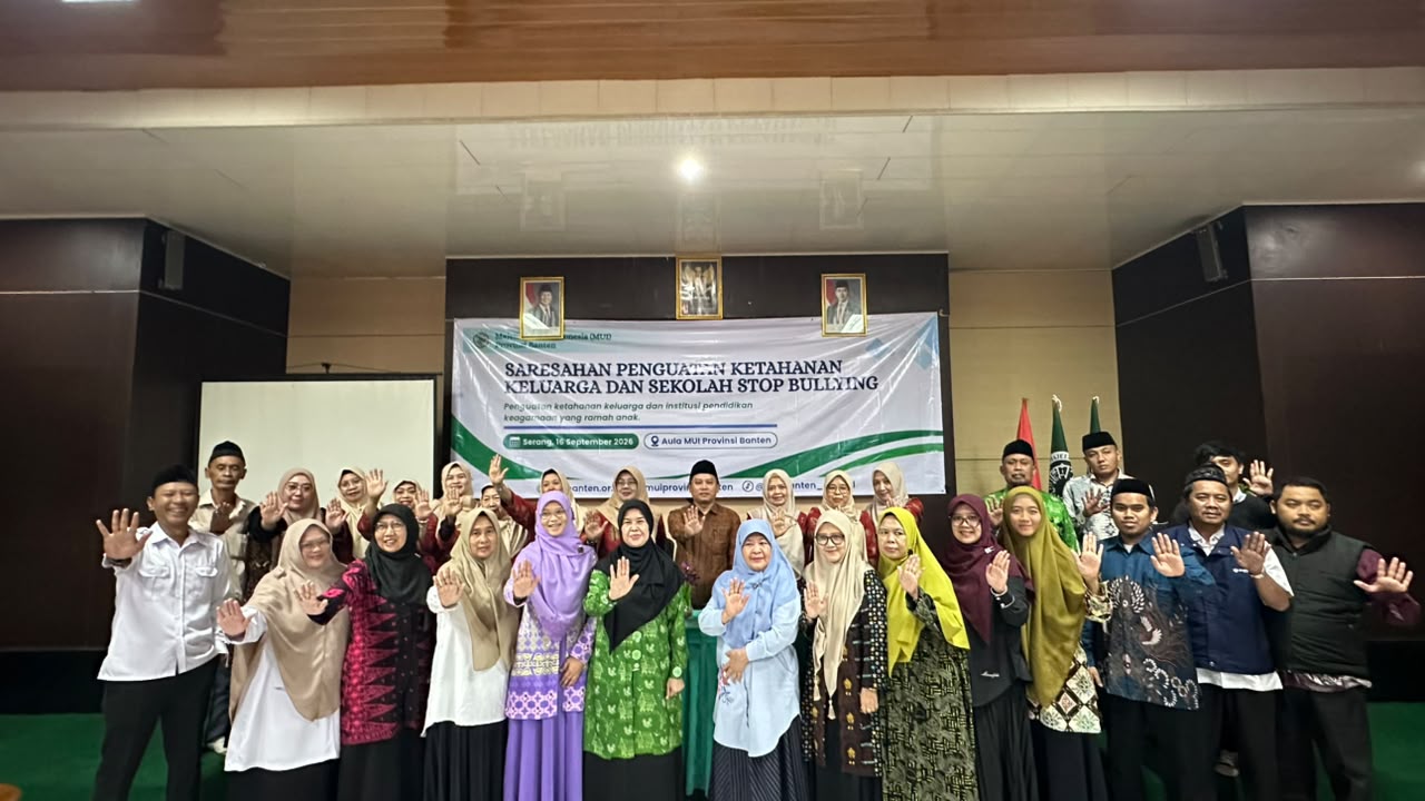 MUI Banten Soroti Maraknya Bullying, Ingatkan Larangan Mengolok-olok dalam Al-Qur’an.
